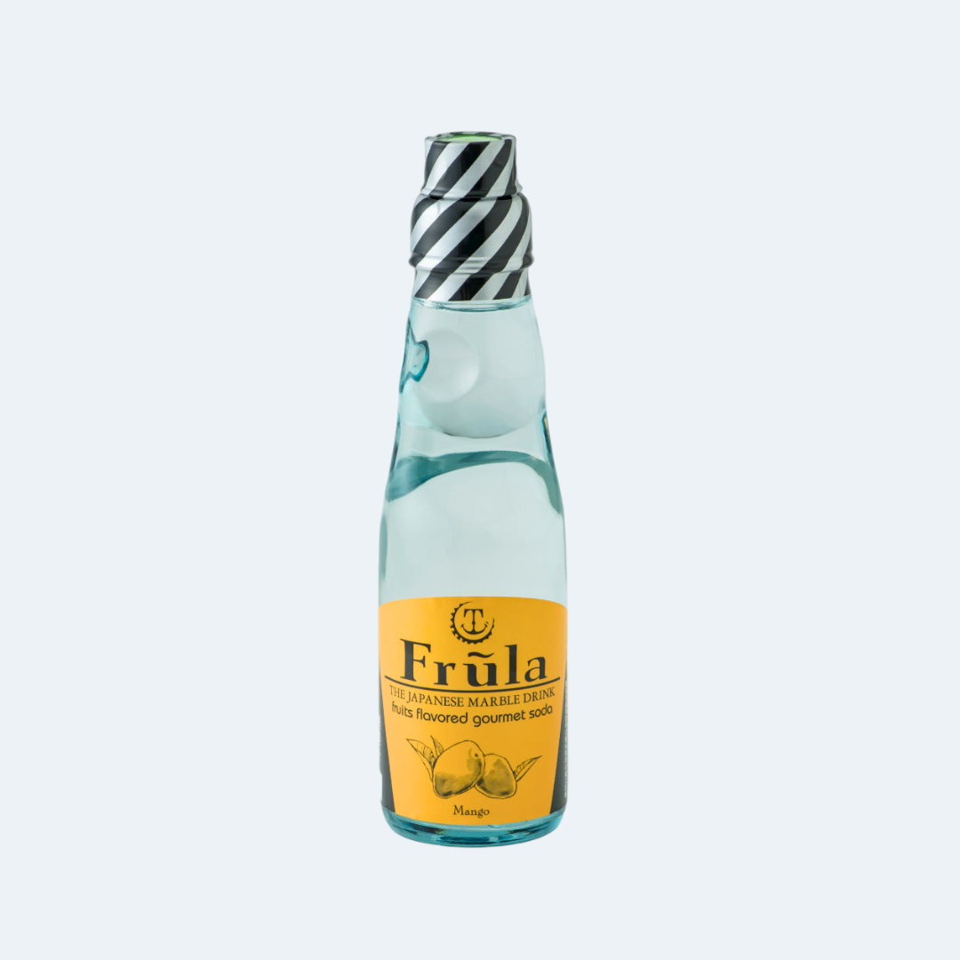 フルーラ マンゴー 200ml×30本 パッケージもおしゃれなフルーティーなラムネ
