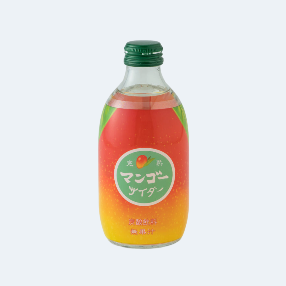 果実サイダーアソート セット300ml×16本(ギフト箱付き)! 見た目もごろっと美味しそうな果実サイダーの詰め合わせセット