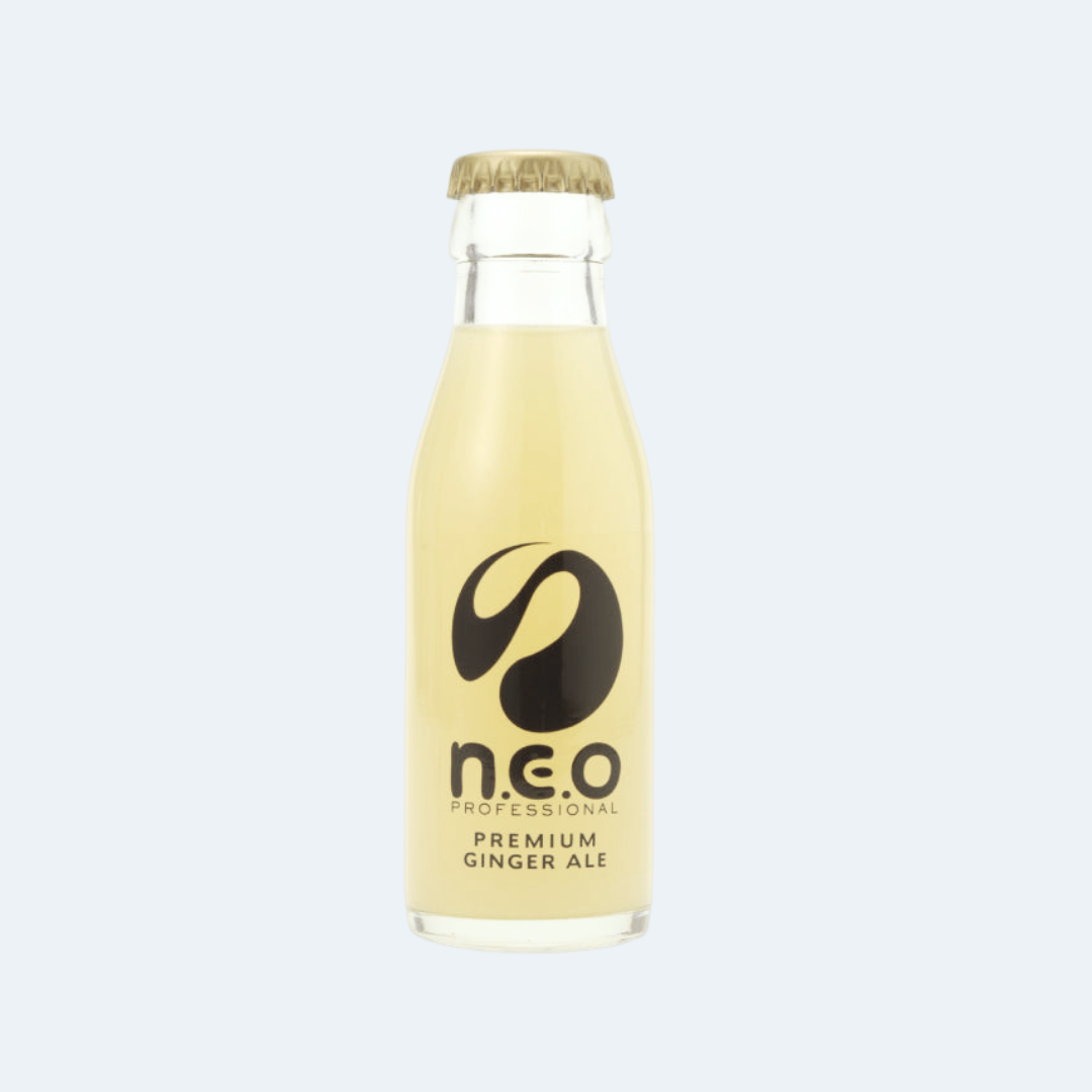 n.e.o プロフェッショナルジンジャーエール 95ml×24本 スパイスと生姜を煮詰めたシロップを使用した本格派