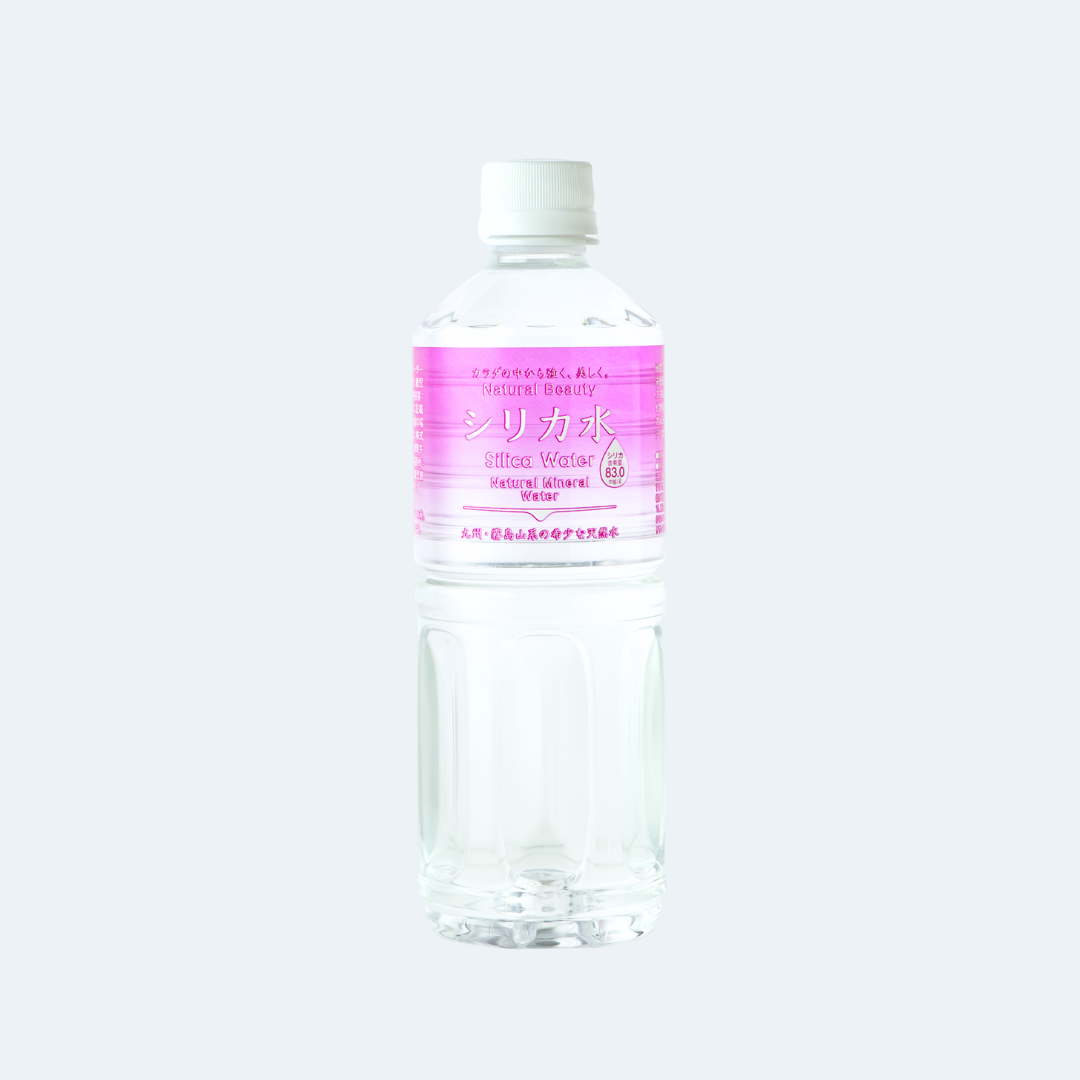 シリカ水 555ml×24本 体にいいことばかりなナチュラルミネラルウォーター