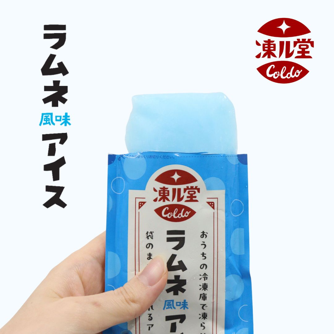 凍ル堂 ラムネアイス 80g×12本×3ケース