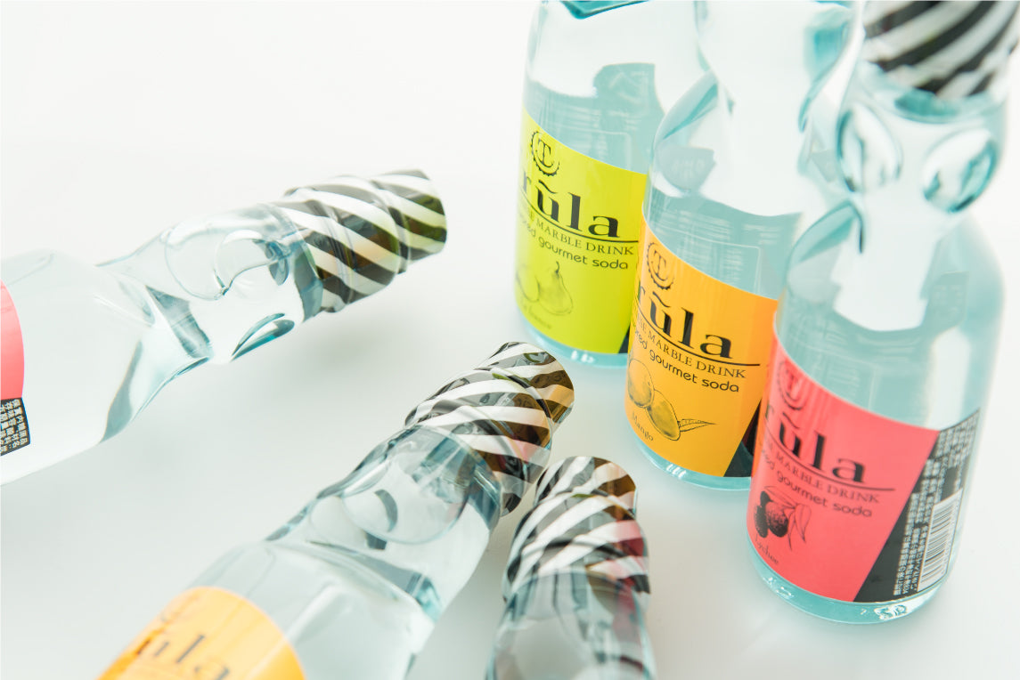 フルーラ 200ml×30本×3ケース(マンゴー、ラフランス、ライチ) パッケージもおしゃれなフルーティーなラムネ