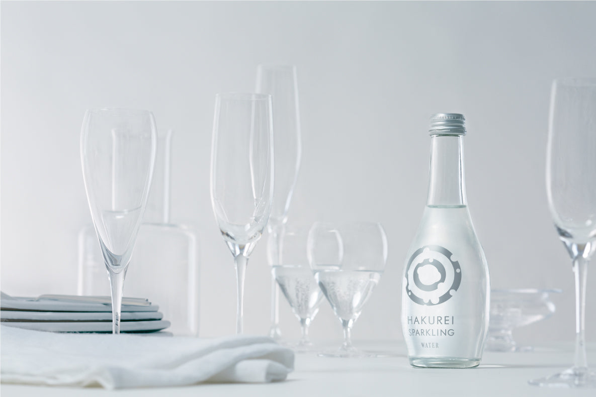 HAKUREI SPARKLING WATER 240ml×12本 スパークリングウォーターに日本酒の天然アロマをブレンド