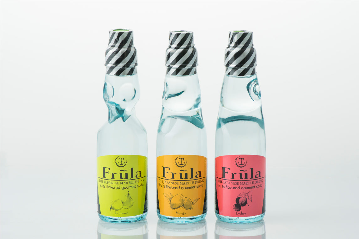 フルーラ マンゴー 200ml×30本 パッケージもおしゃれなフルーティーなラムネ