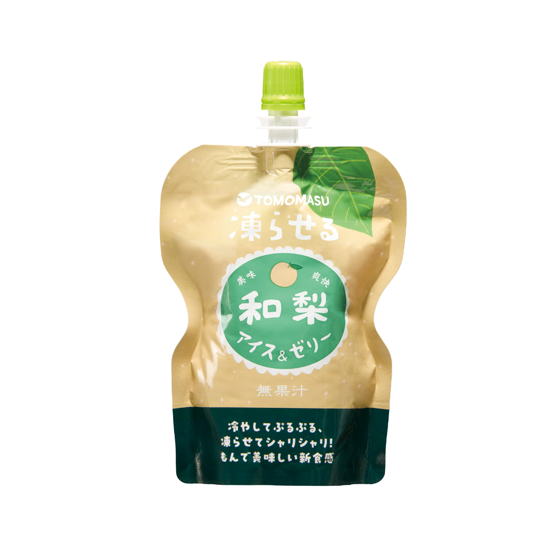 果実アイス&ゼリー　和梨　130g×6本×5セット　冷やしてゼリー、凍らせてアイス 2つの食感が楽しめる新感覚アイス&ゼリー！